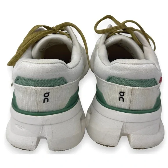 On Cloudrunner 2 Running Shoes Mens 10 White Green Sneakers 3ME10142404 - Picture 7 of 11